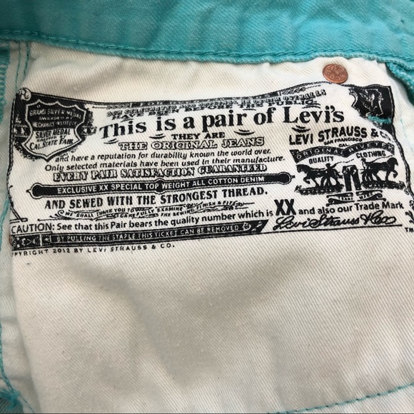 Levi’s High Rise 501 Denim Shorts - Picture 7 of 8